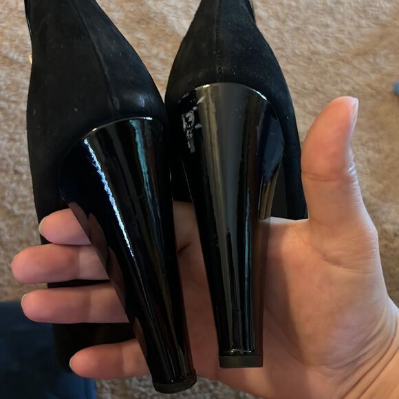 Gianfranco ferre black boots 39.5 - Picture 4 of 10